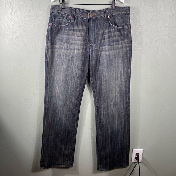 XRAY Jeans Mens Size 38 Straight Leather Stud Pocket Accent XY - Picture 11 of 12